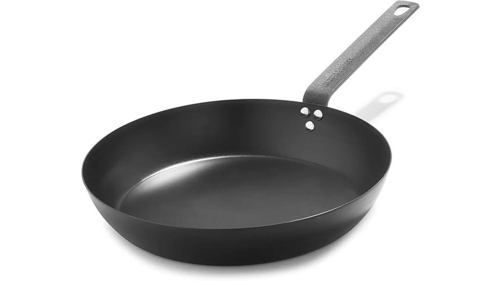 carbon steel 12 inch skillet