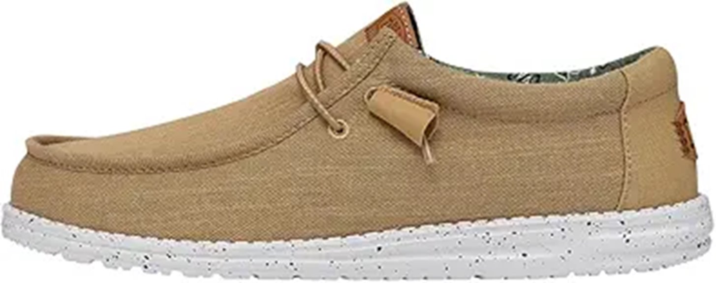 casual canvas slip ons