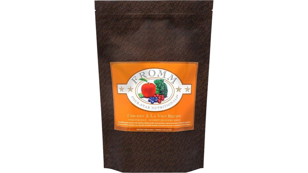 chicken veg dog food