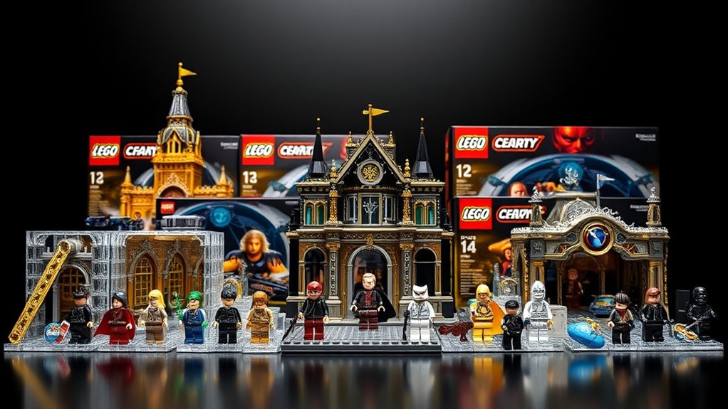 choosing detailed collectible lego