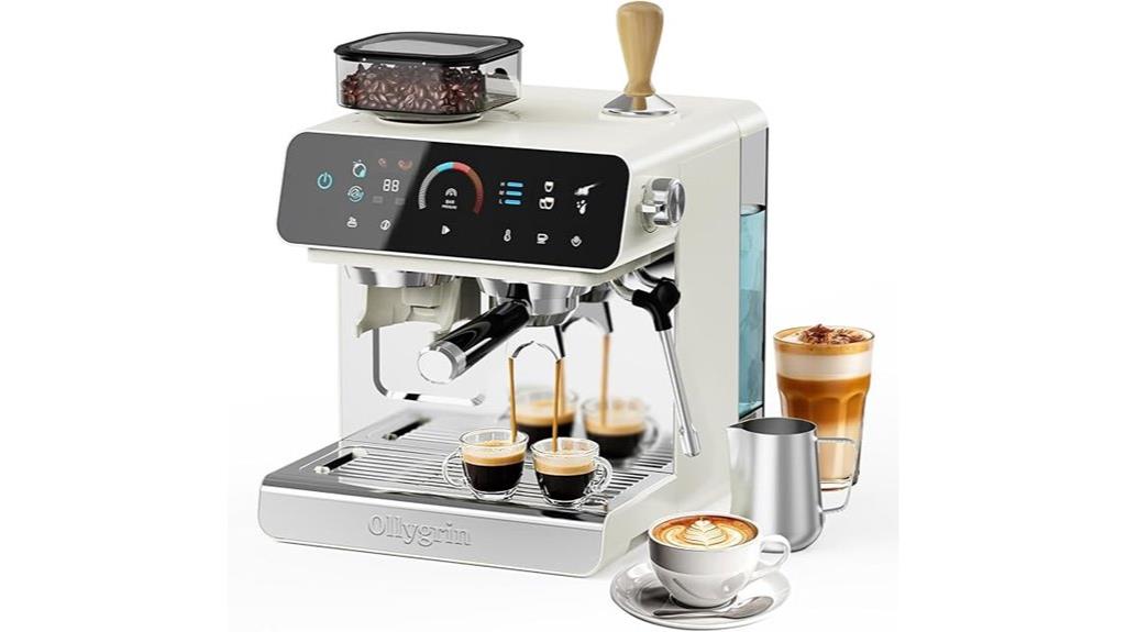 coffee maker with grinder