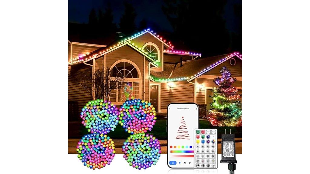 colorful wifi christmas lights