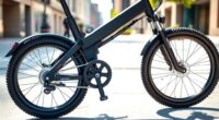 compact folding bike stability