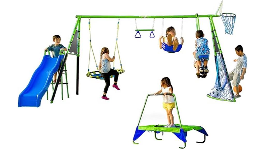 comprehensive outdoor playset equipment