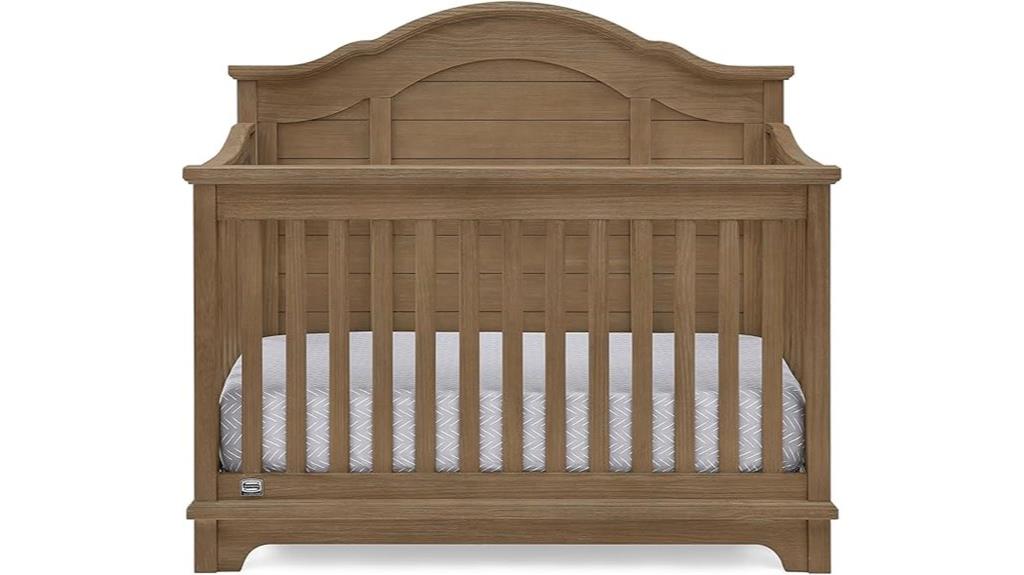 convertible crib with six functions