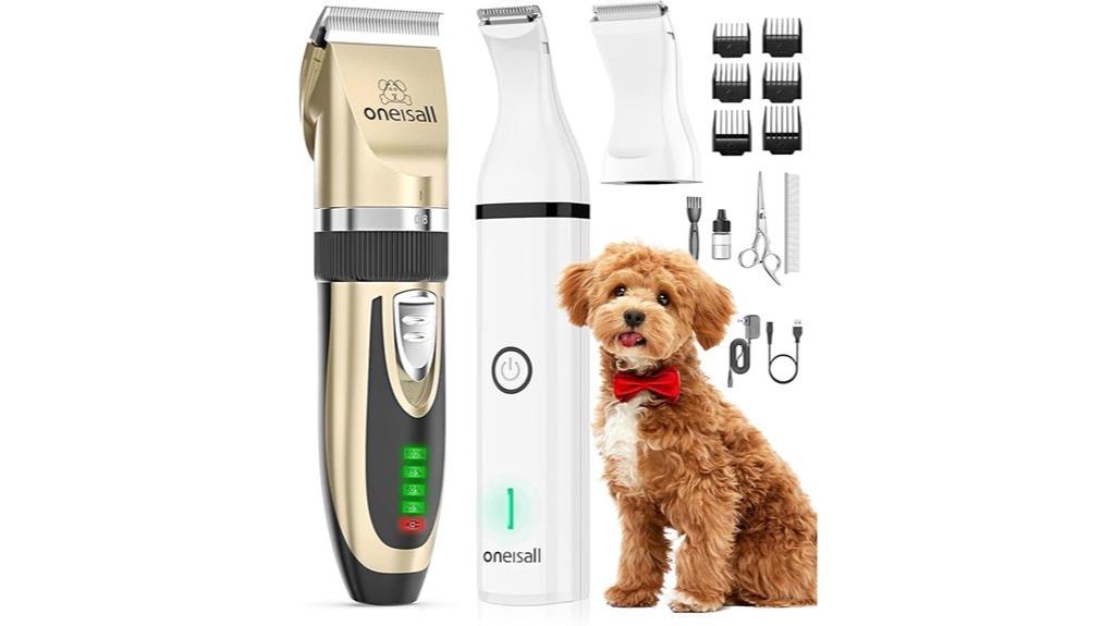 cordless dog grooming kit