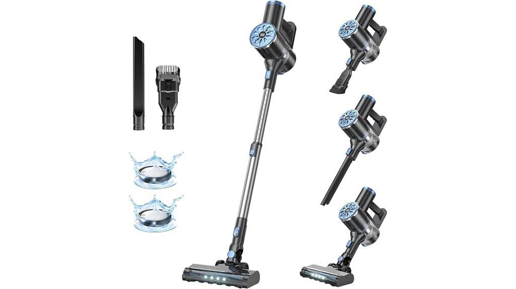 cordless self standing vacuum