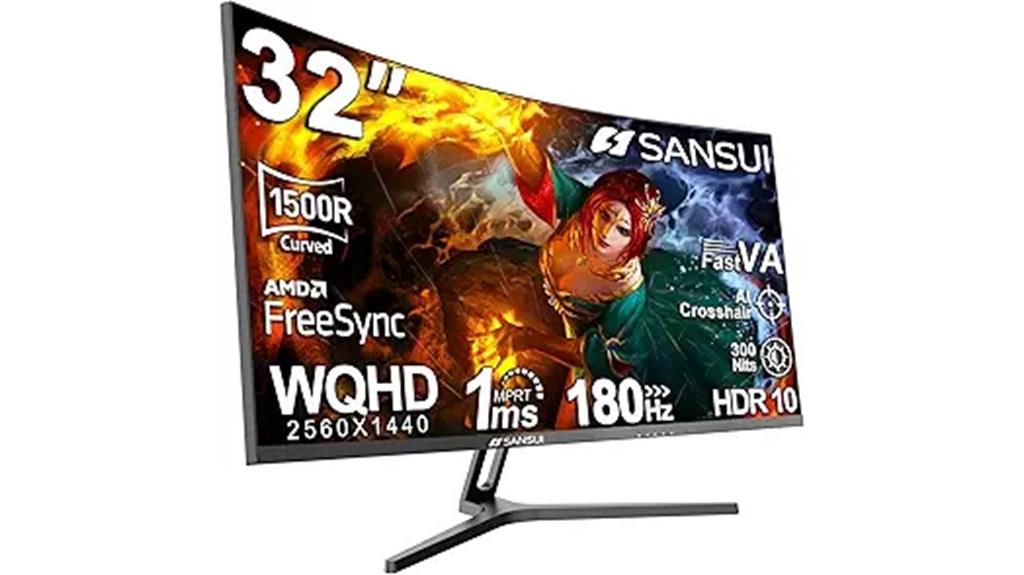 curved 32 inch gaming monitor