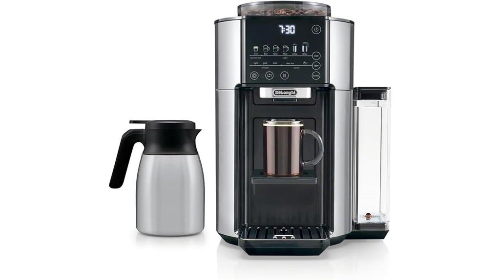 delonghi coffee maker grinder