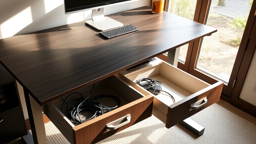 desk features and durability