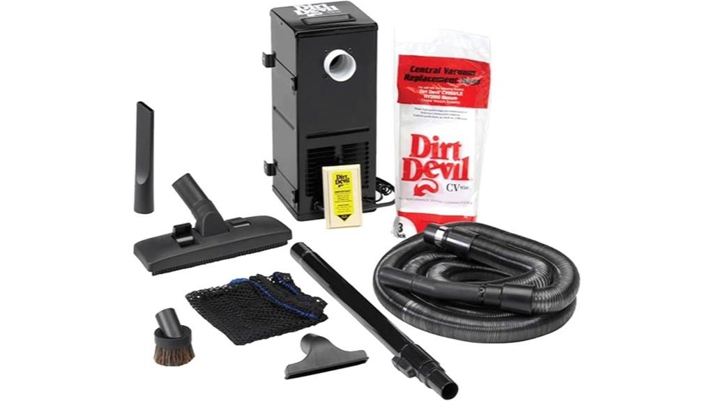 dirt devil central vacuum