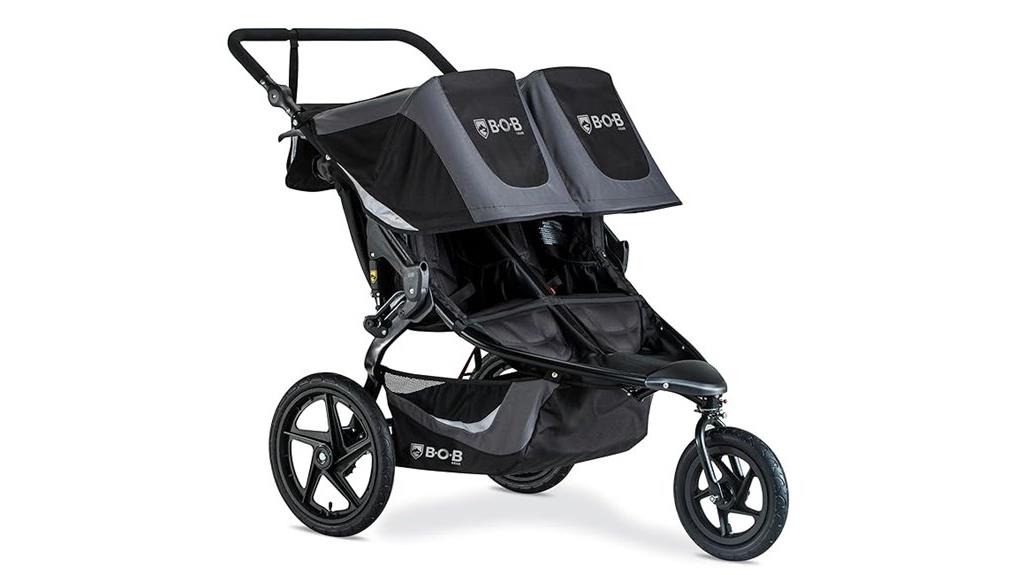 double jogging stroller design