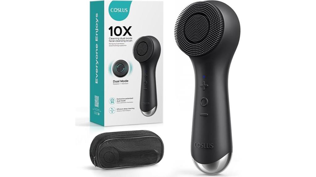 dual spin vibration cleaner