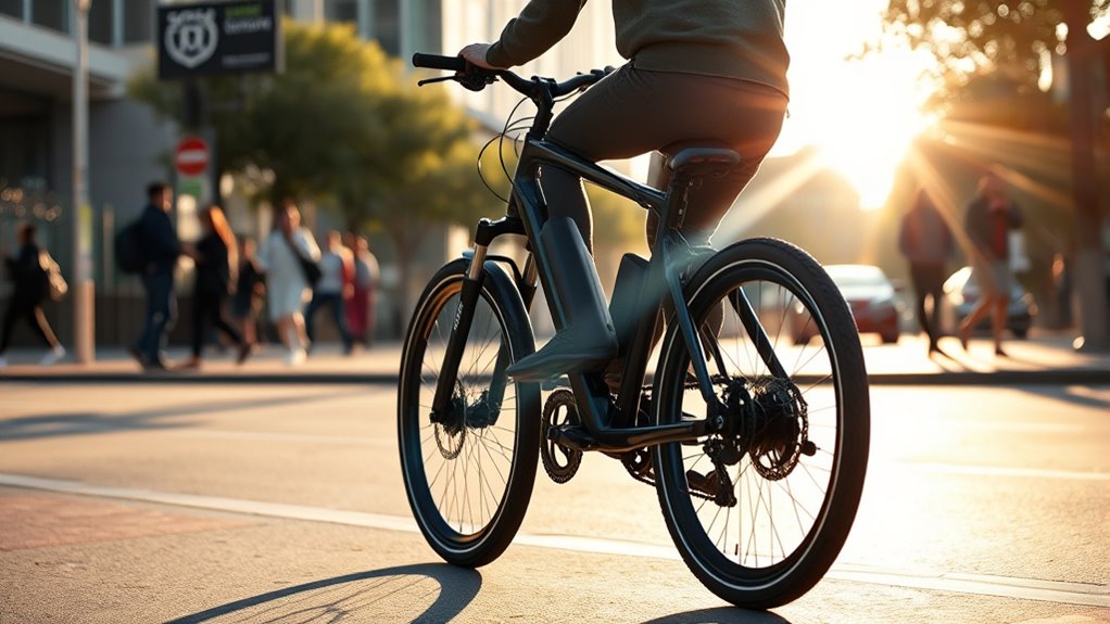 e bike daytime light effect