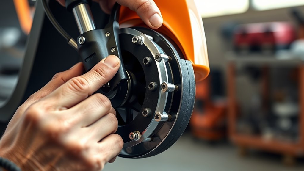 e scooter brake pad replacement