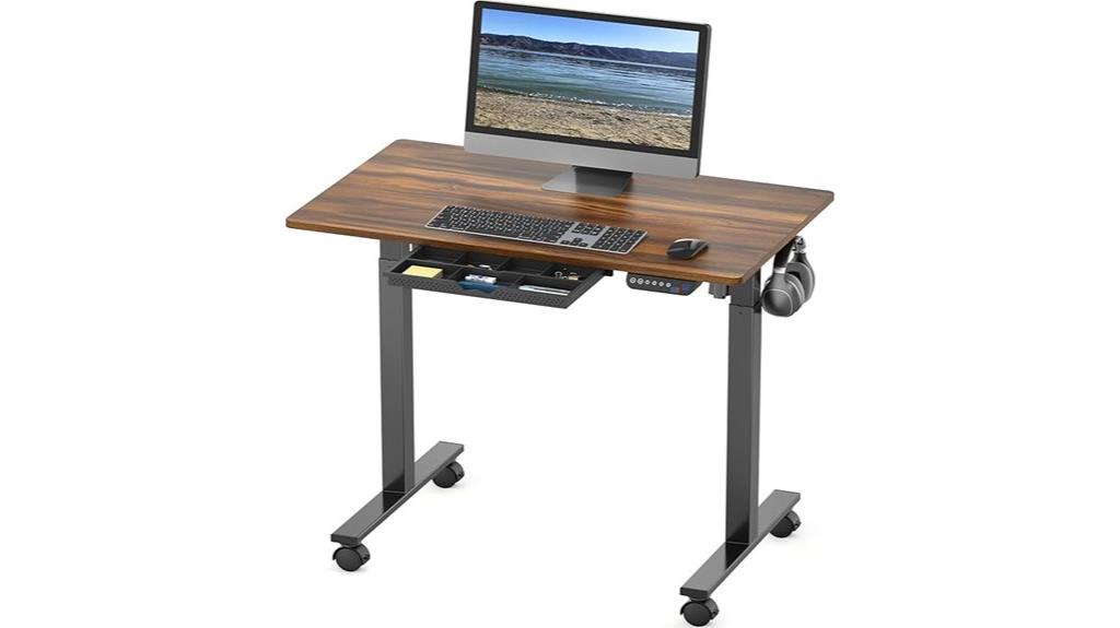 electric height adjustable desk