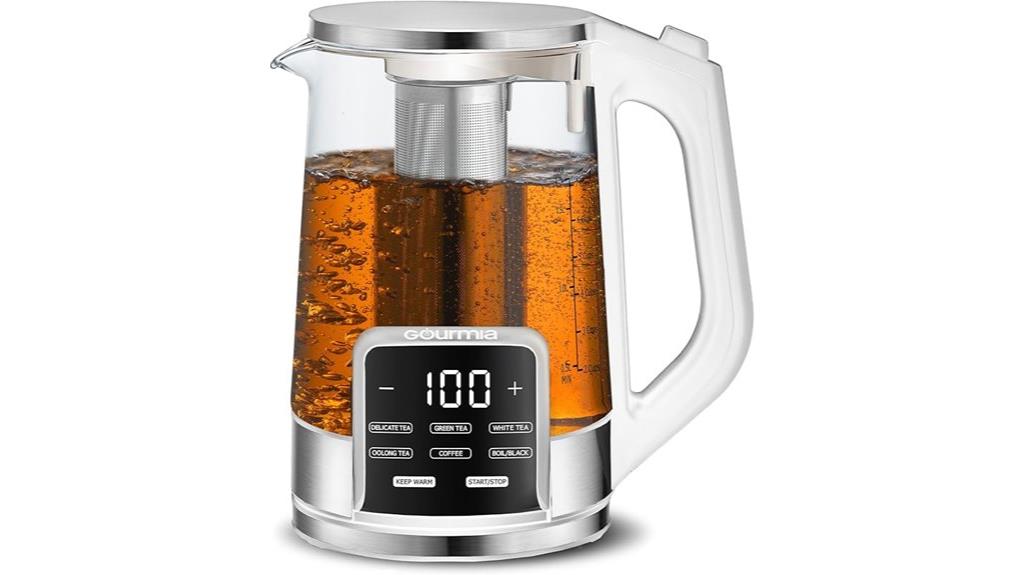 electric programmable glass kettle