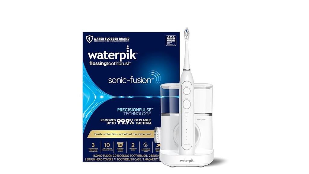 electric toothbrush and flosser