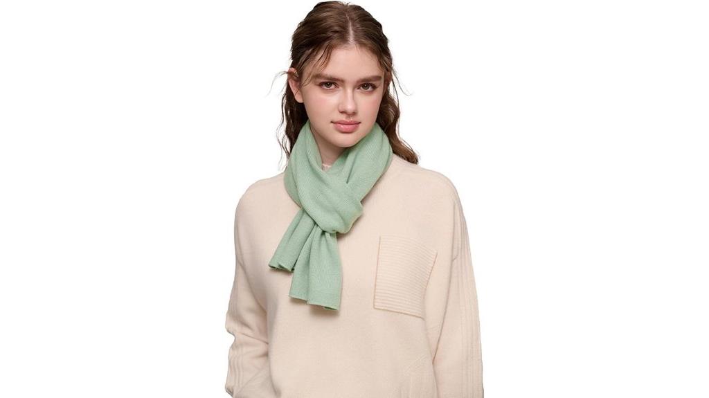elegant unisex cashmere accessory