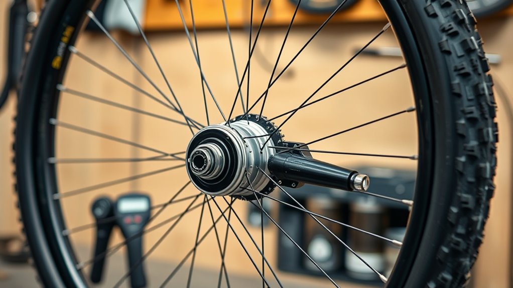 ensure proper spoke tension