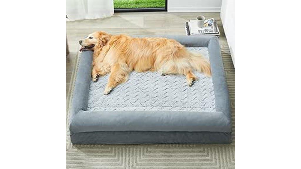 extra large washable dog bed