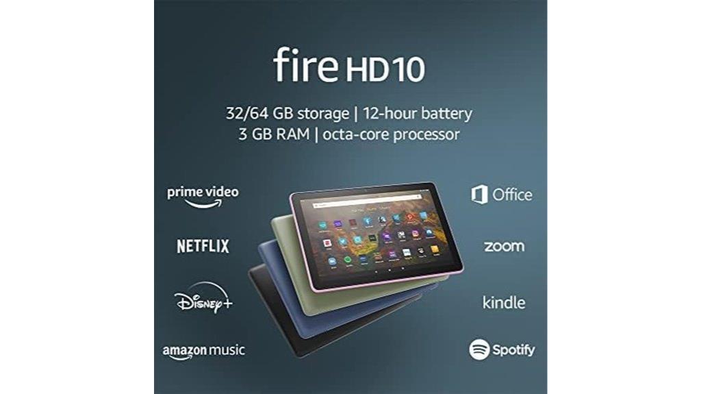 fire hd 10 2021 tablet