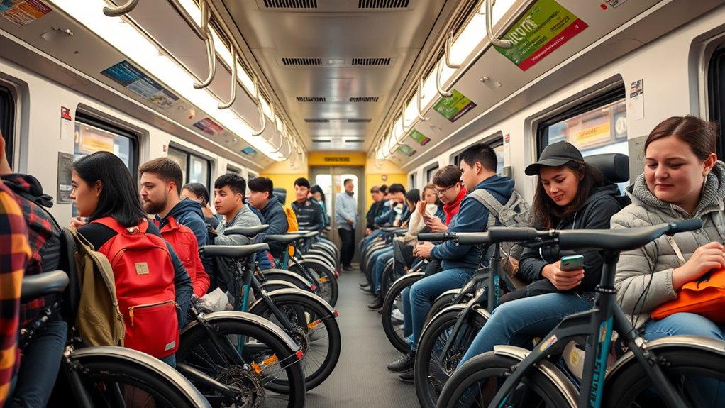 fold bikes respect space