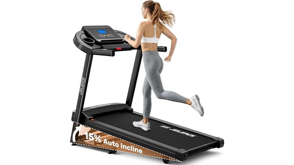foldable auto incline walking treadmill