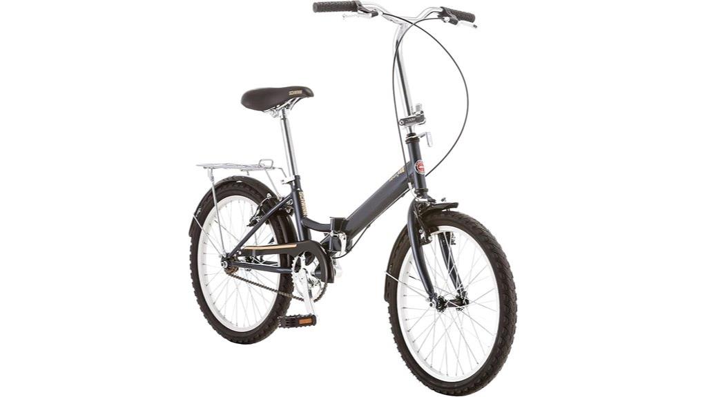 folding bike with 20 inch wheels