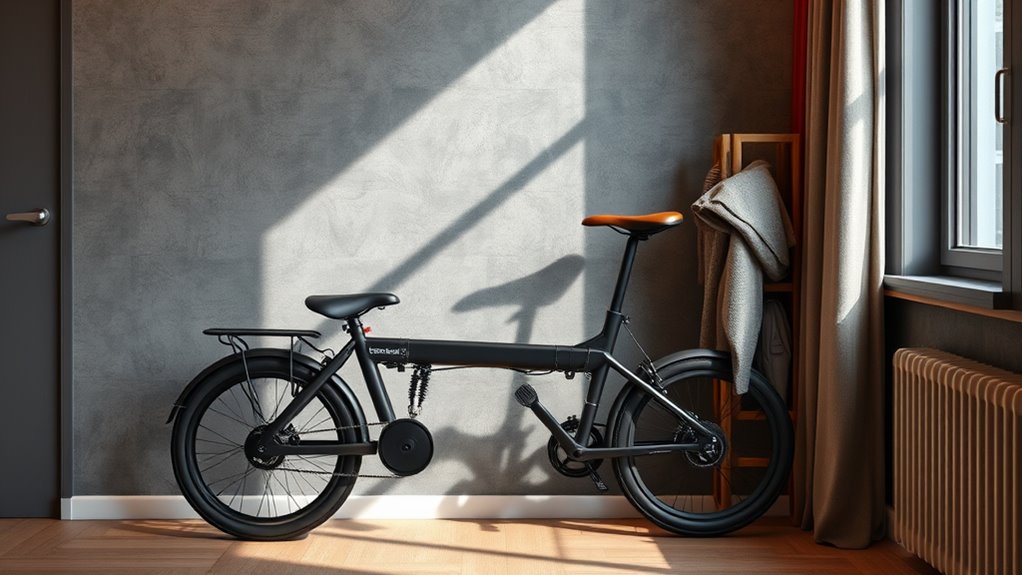 folding e bike storage tips