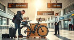 folding e bike travel guidelines