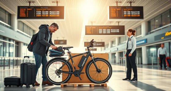 folding e bike travel guidelines