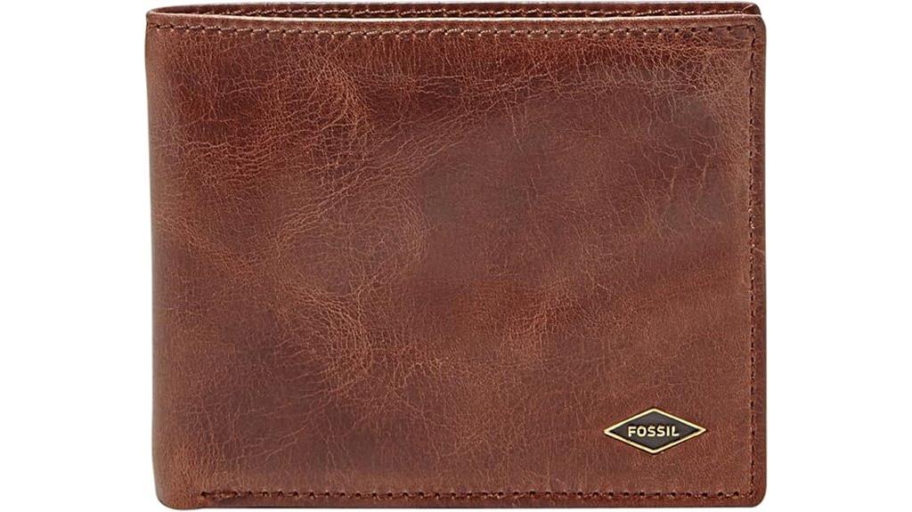 fossil men s rfid wallet
