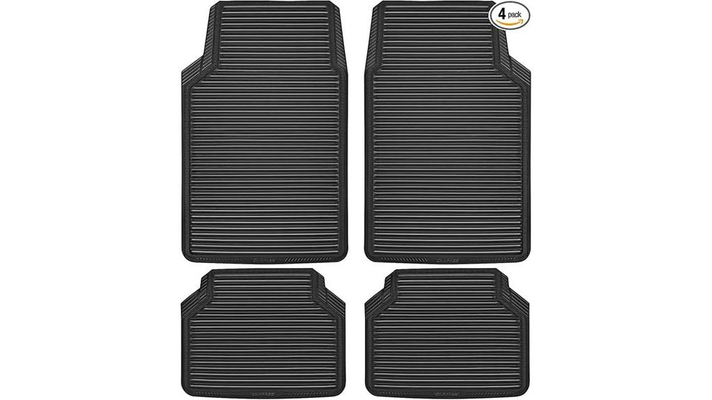 full 4 piece rubber mats