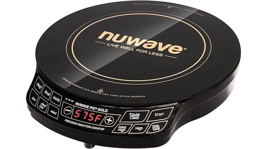 gold precision induction cooktop