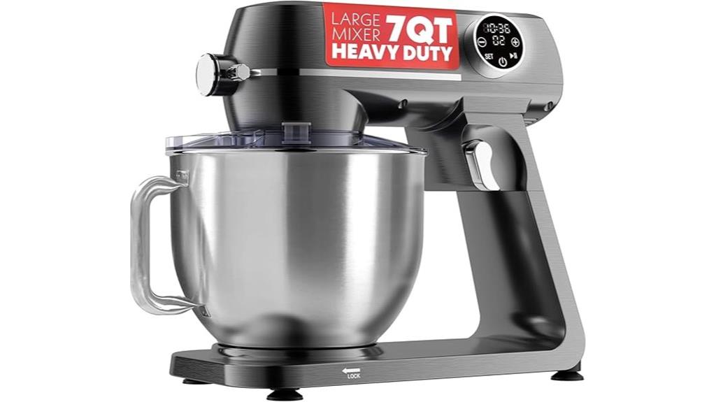 gourmia 7 qt tilt head