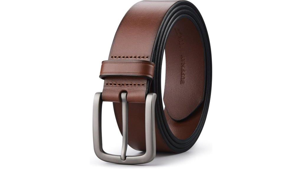 handmade leather belt