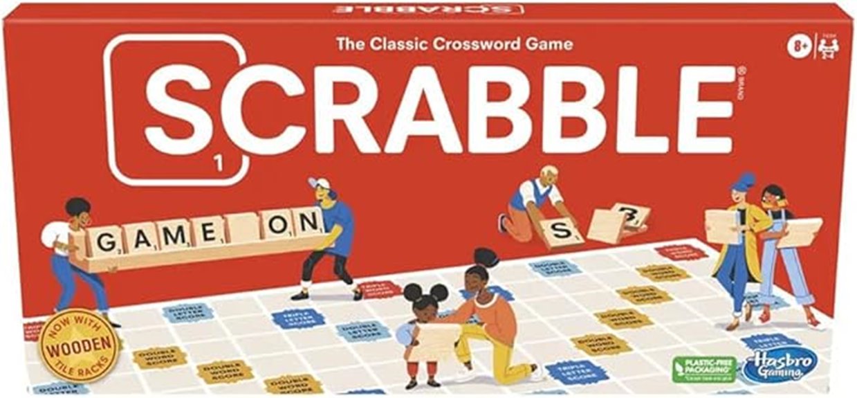 hasbro scrabble family game