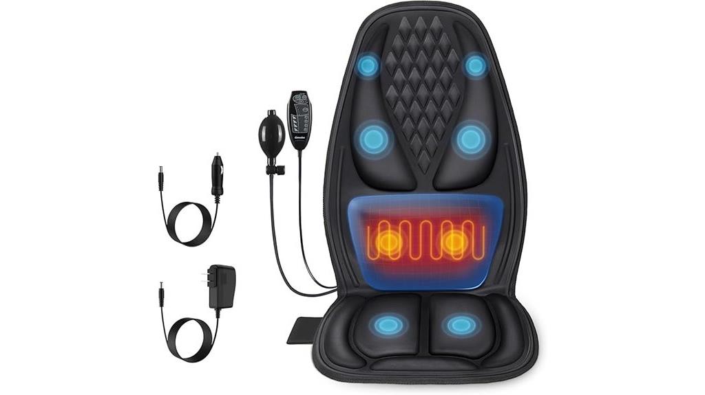heated back lumbar massager