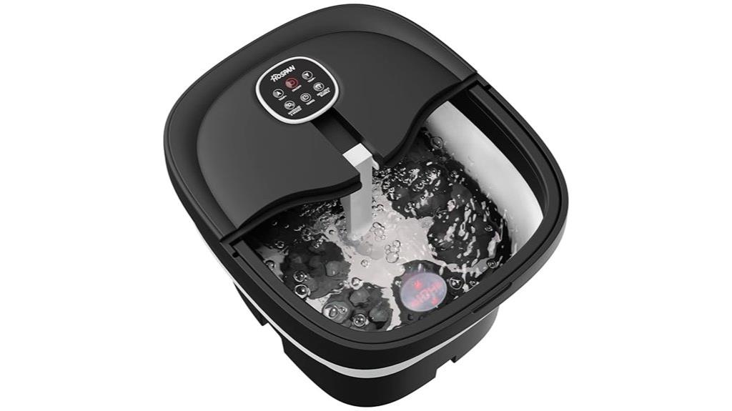 heated bubble foot spa