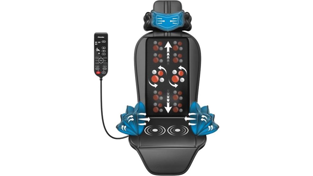 heated vibration massage cushion