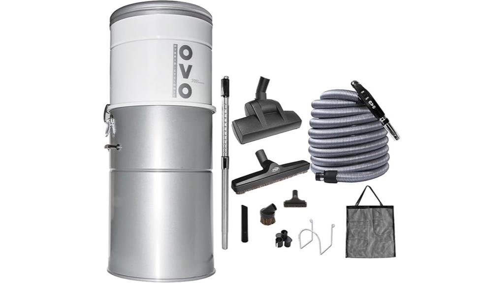 heavy duty central vacuum