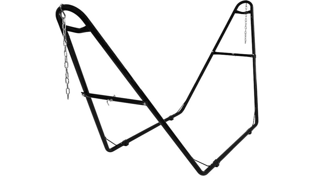 heavy duty double hammock stand