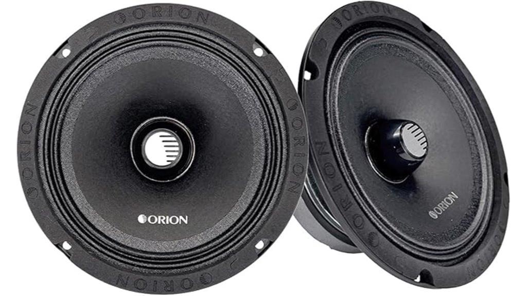 high efficiency mid range speakers