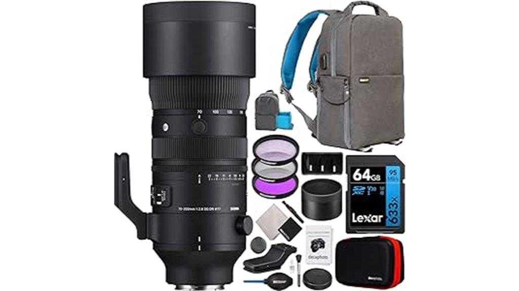 high speed telephoto lens bundle