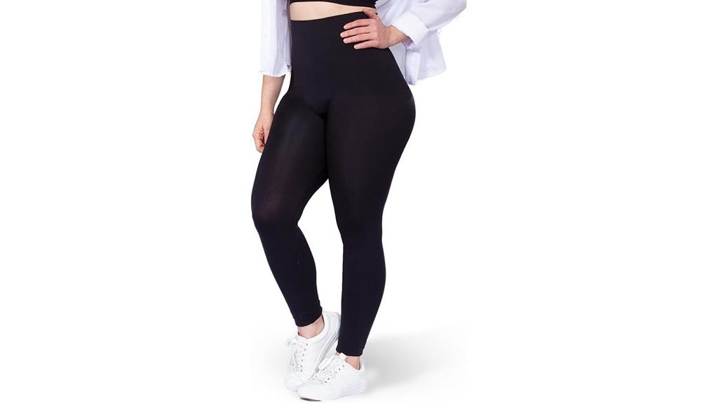 high waisted tummy control