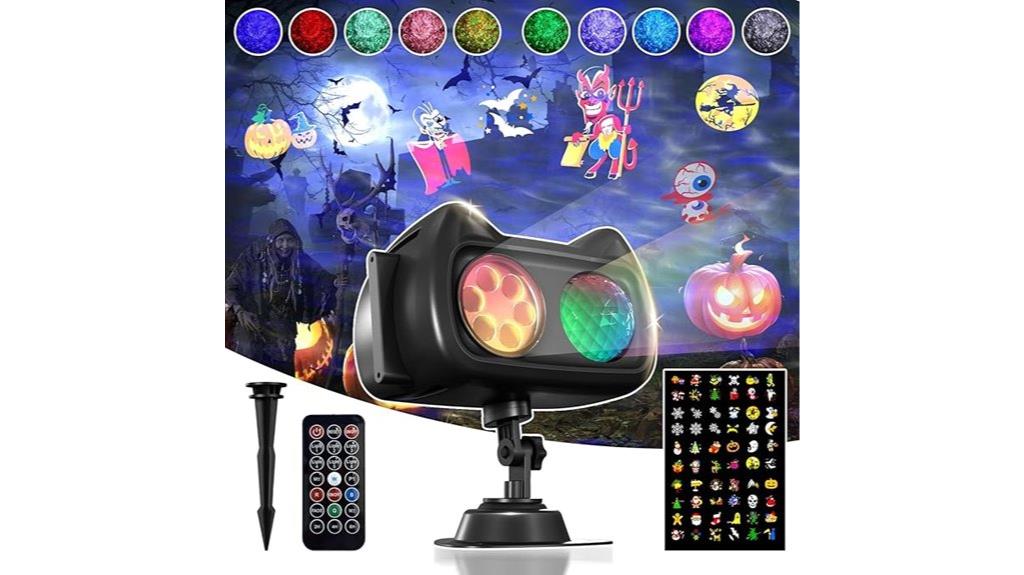 holiday decor projection lights