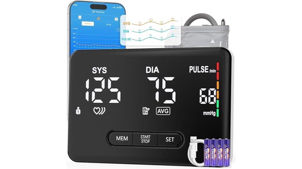 home smart blood pressure monitor