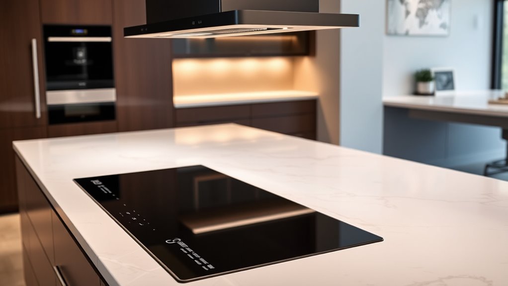 induction cooktop features selection