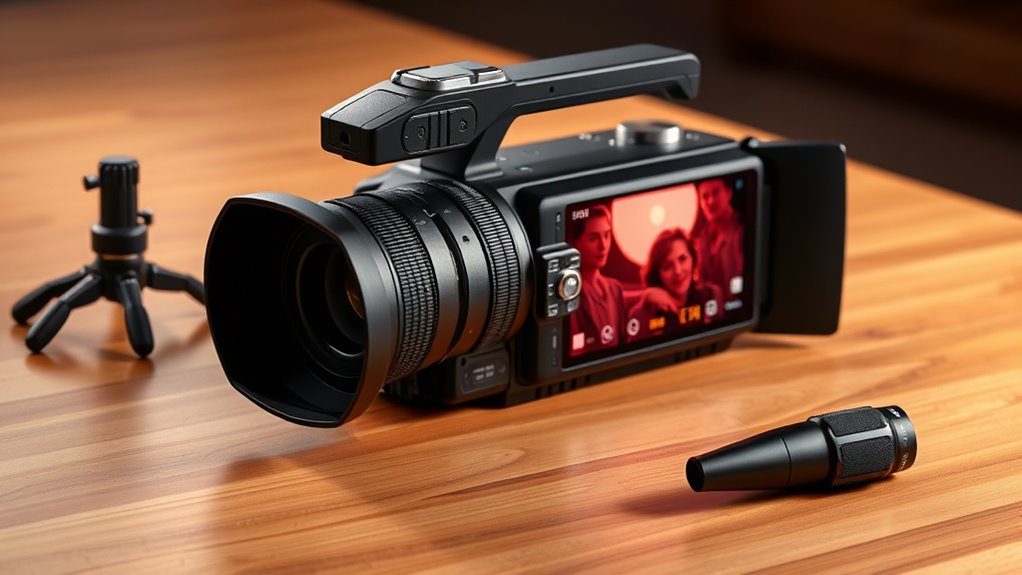 key filming equipment factors